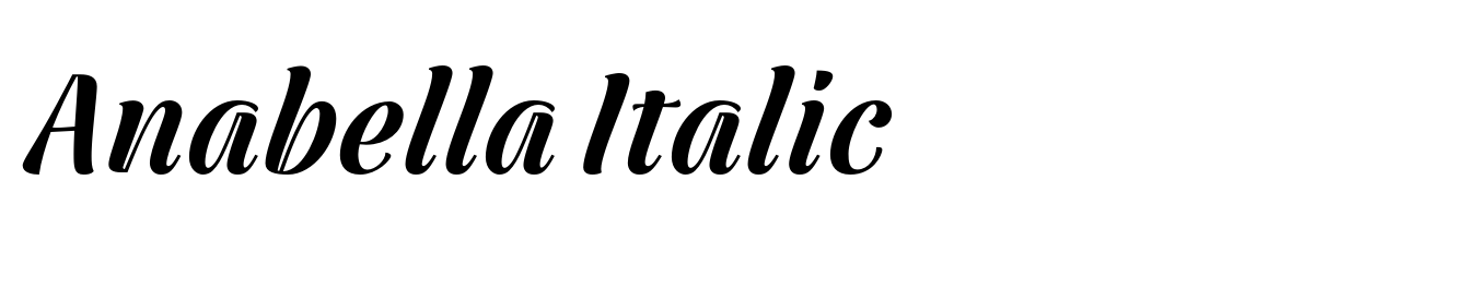 Anabella Italic